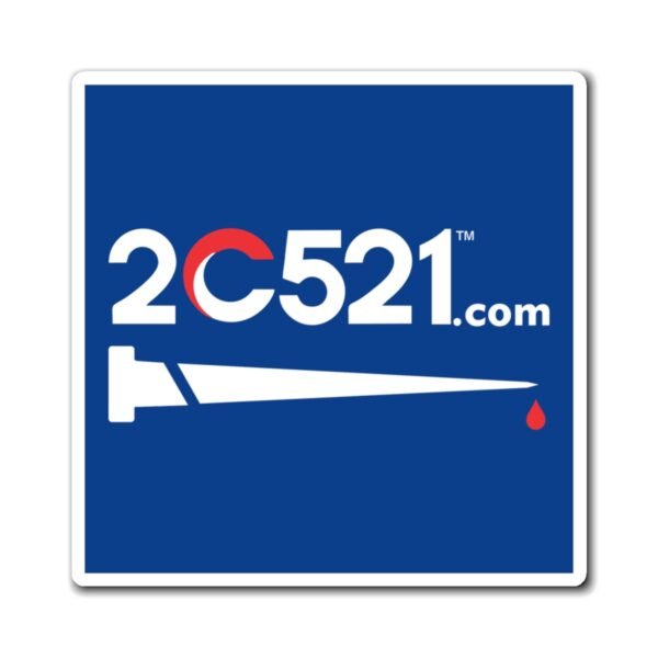 blue 6x6 Square Magnets