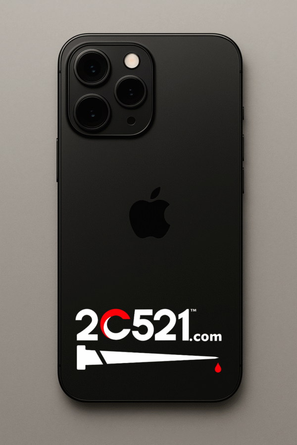 iphone black white Transparent Sticker