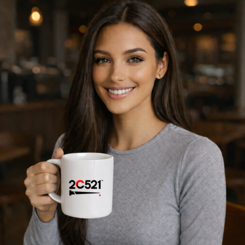 2C521  Ceramic Mug  White