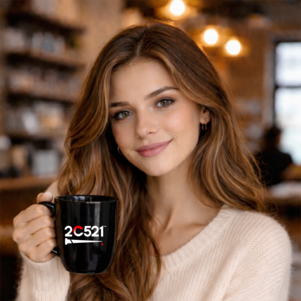2C521 Mug Black