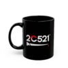 2C521 Mug Black