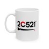 2C521  Ceramic Mug  White